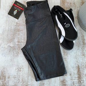 Shinestar Black Tummy Tucker Shorts "No Gym Collection"